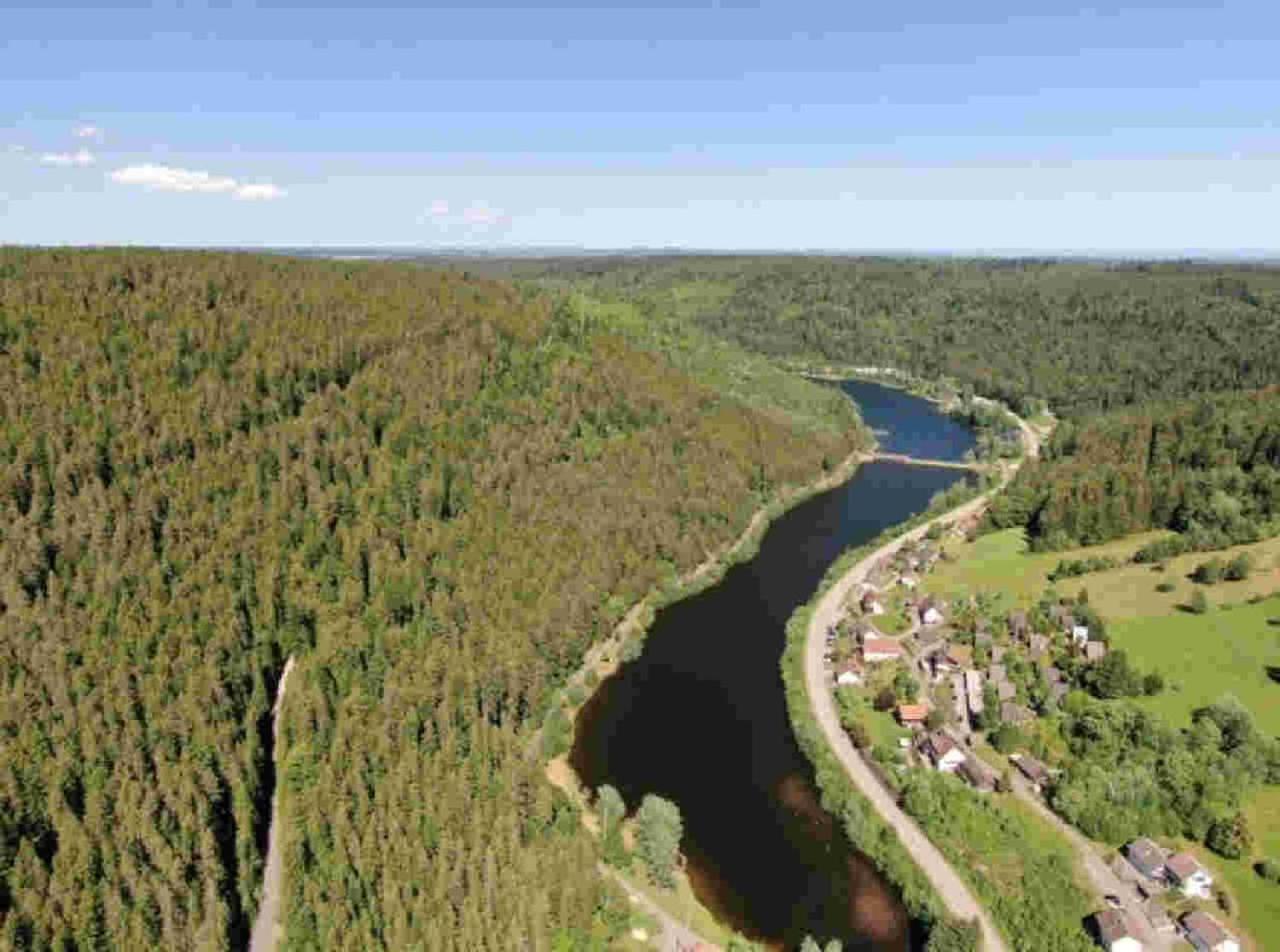 Ferienhaus Schwarzwald Seewald Erzgrube Badesee 100% Natur Екстериор снимка